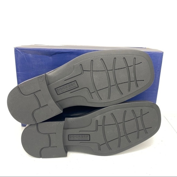 DOCKERS Proposal Black Leather Dress Shoes - Picture 7 of 11